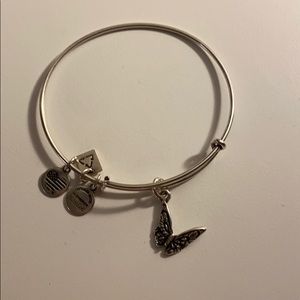 Alex and Ani butterfly bracelet